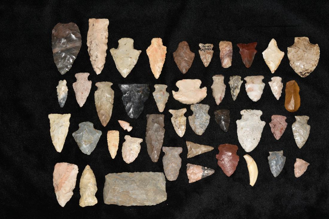 Grouping of Arrowheads, Kansas City, MO (1 of 2)