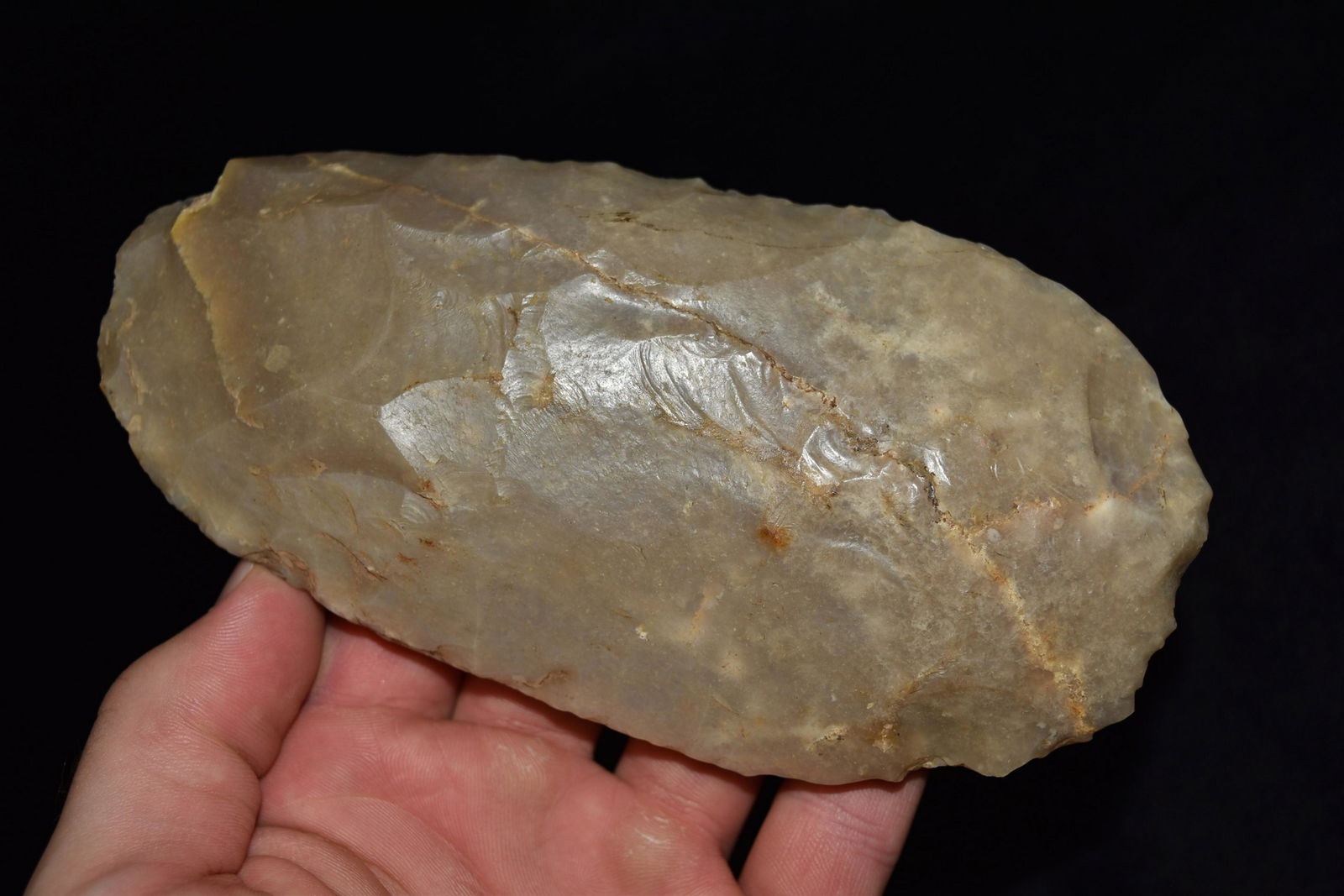 6 1/2" Kaolin Spade,Highly Polished, Jackson Co., IL (1 of 7)
