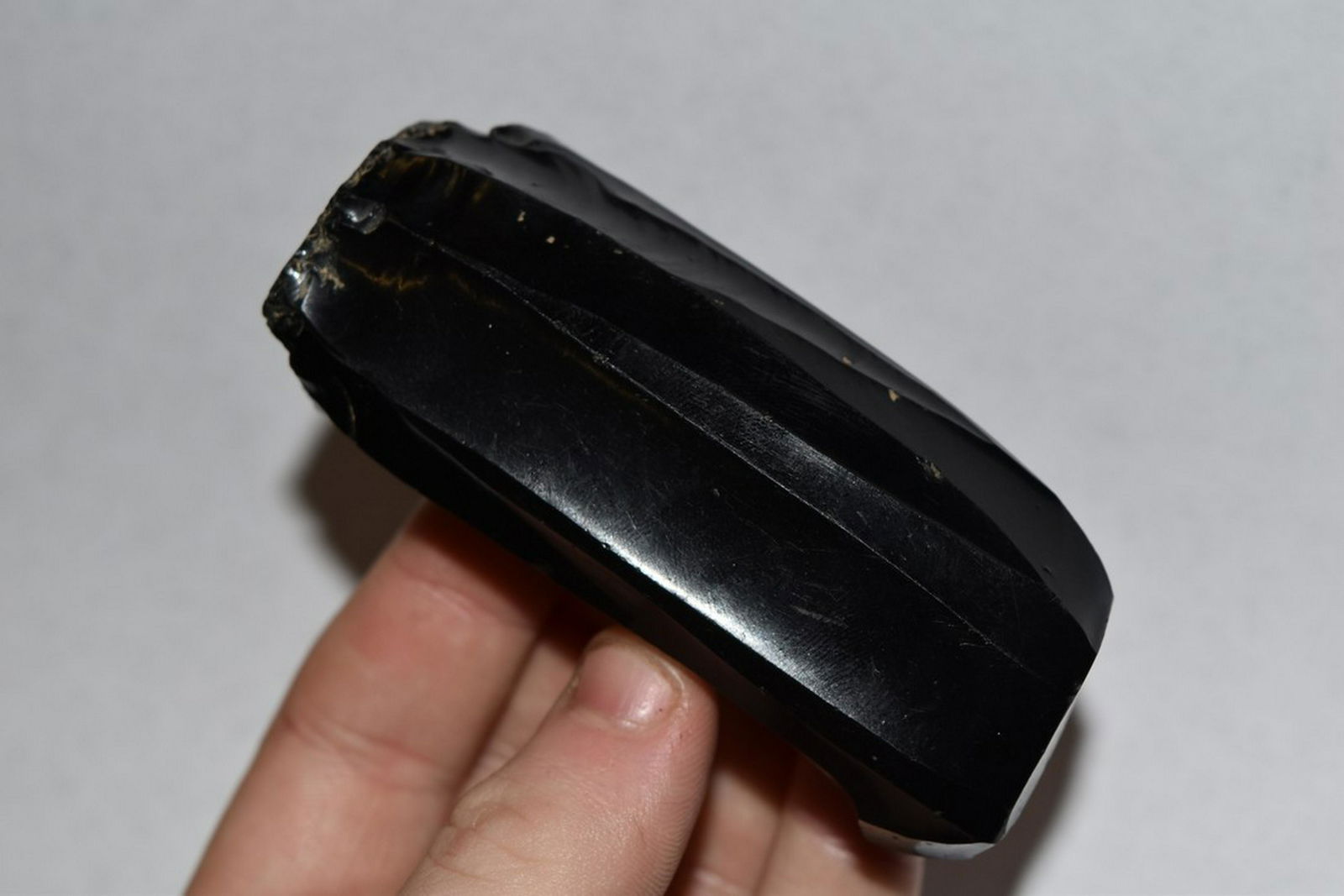 3 1/4" Obsidian Blade Core, Pre-Columbian (1 of 4)