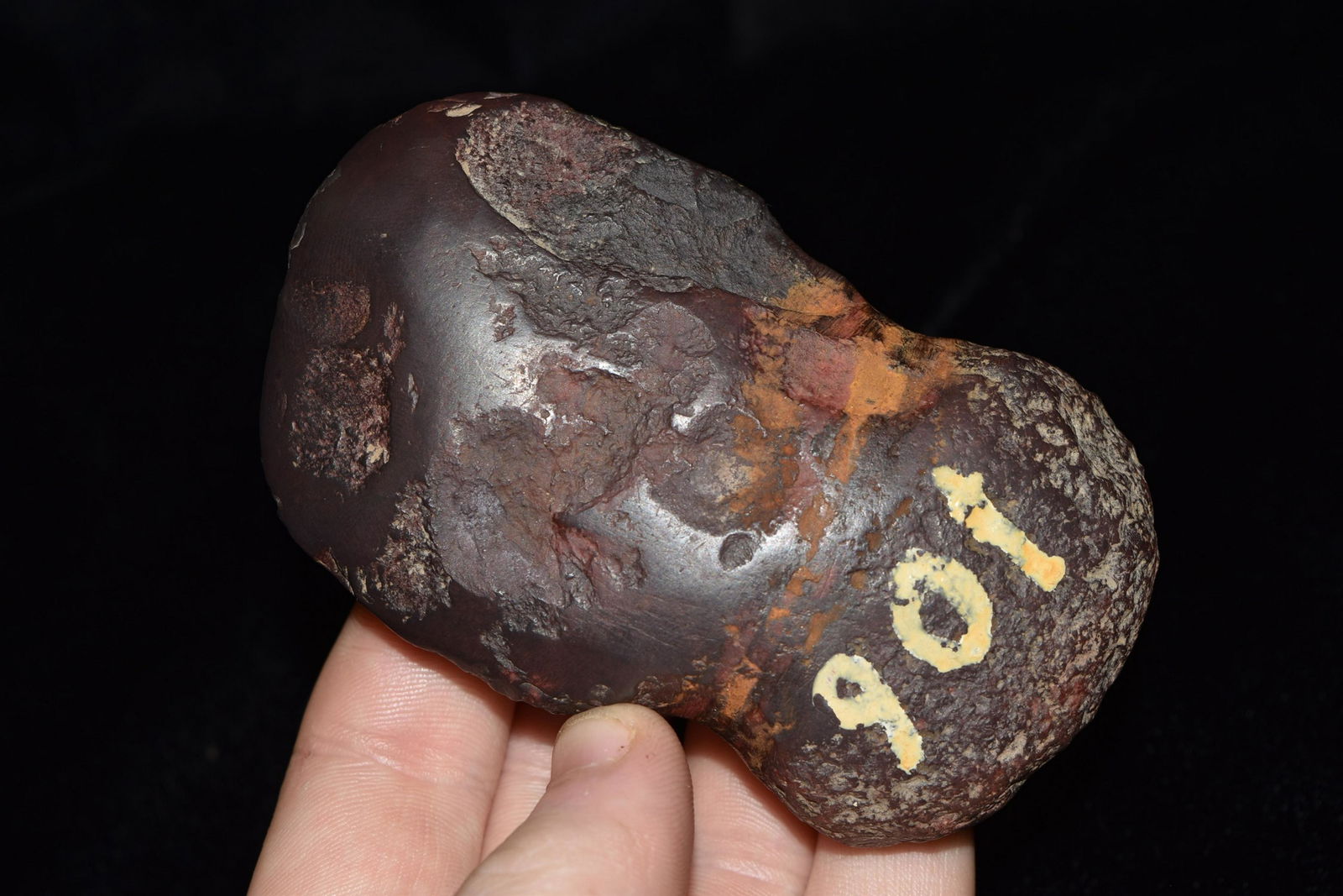 3 3/4" Full Groove Hematite Axe, Franklin Co., MO (1 of 5)