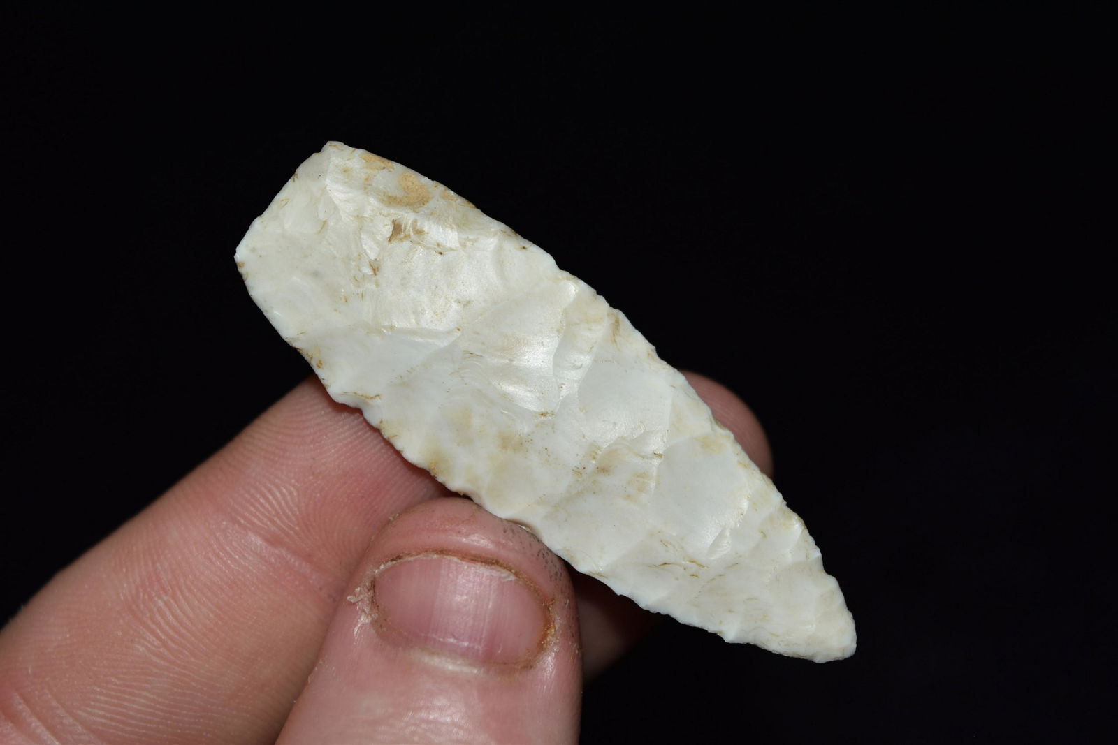 2" Paleo Dart, Found on the Nawa Farm, Beauro Co IL, Ex (1 of 5)