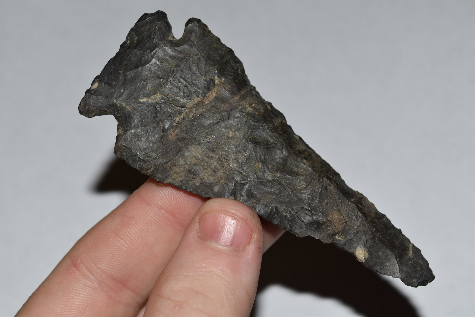 24 5/8" Excello Kirk Corner Notched, Pettis Co., MO, (1 of 4)