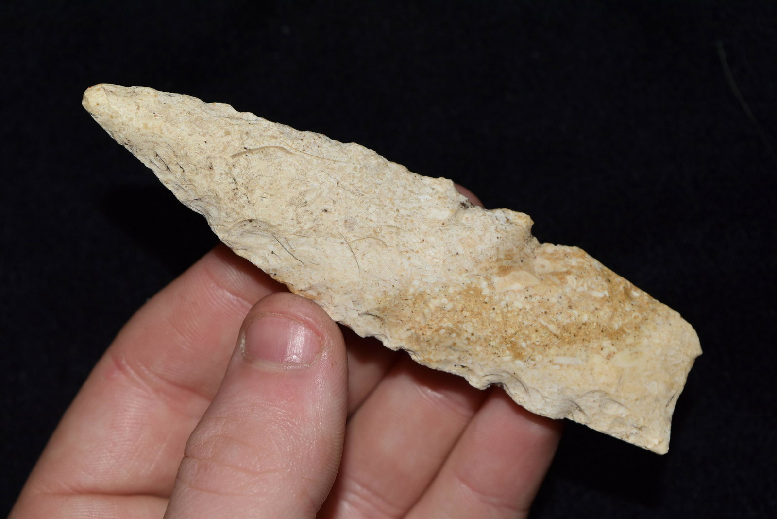 3 7/8" Burlington Sedalia, Pettis Co., MO, Ex. Mark (1 of 4)