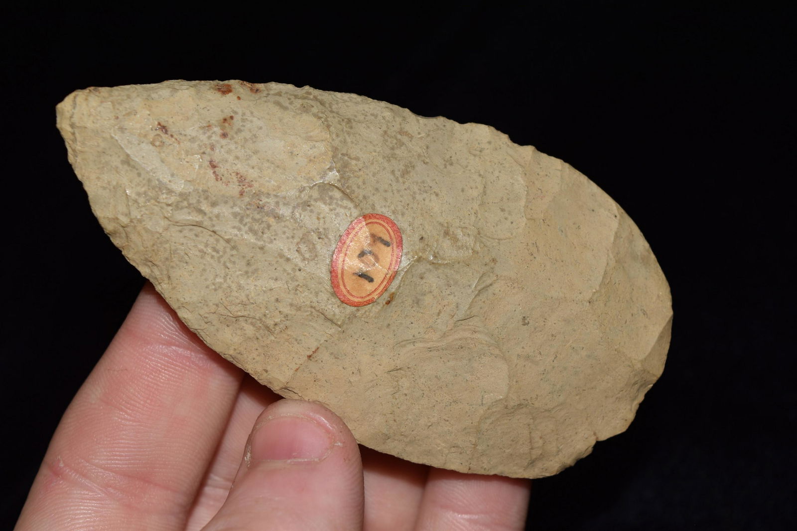 3 1/2" Harvester Chert Hopewell Preform , Adams Co., (1 of 4)