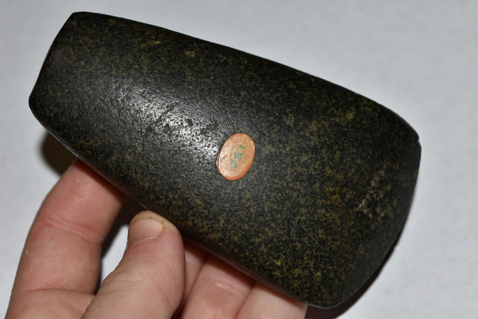 4 1/4" Celt, Adams Co., IL, From the Collection of Pat (1 of 5)