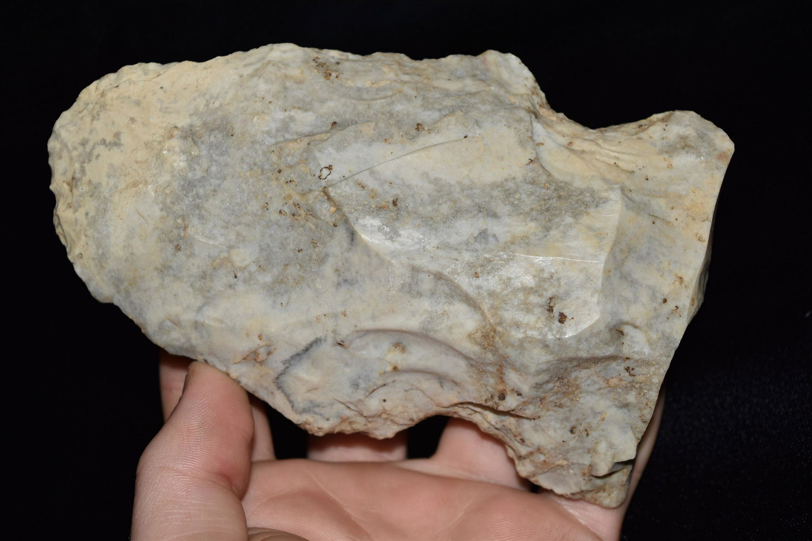 5 1/4" Burlington Flint Axe, Found on the North Quiver (1 of 4)