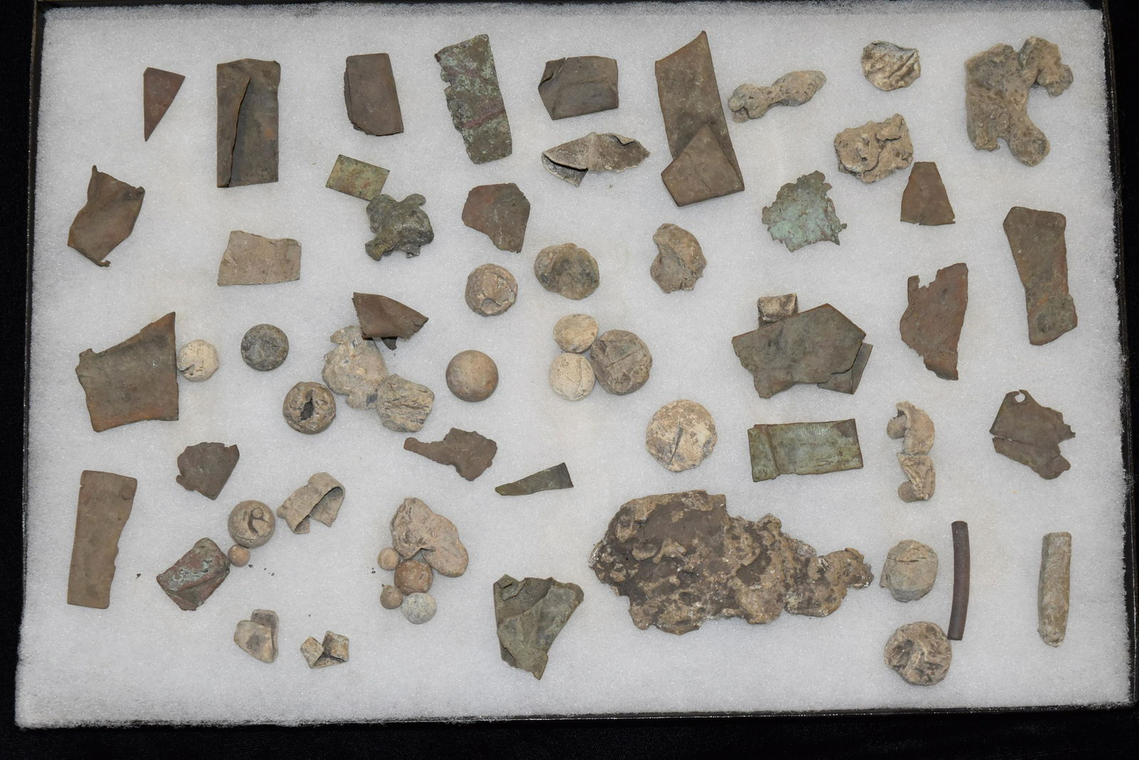 50+ American Civil War Era Musket Balls and Shrap Metal Sep 22, 2019 Heartland Artifact