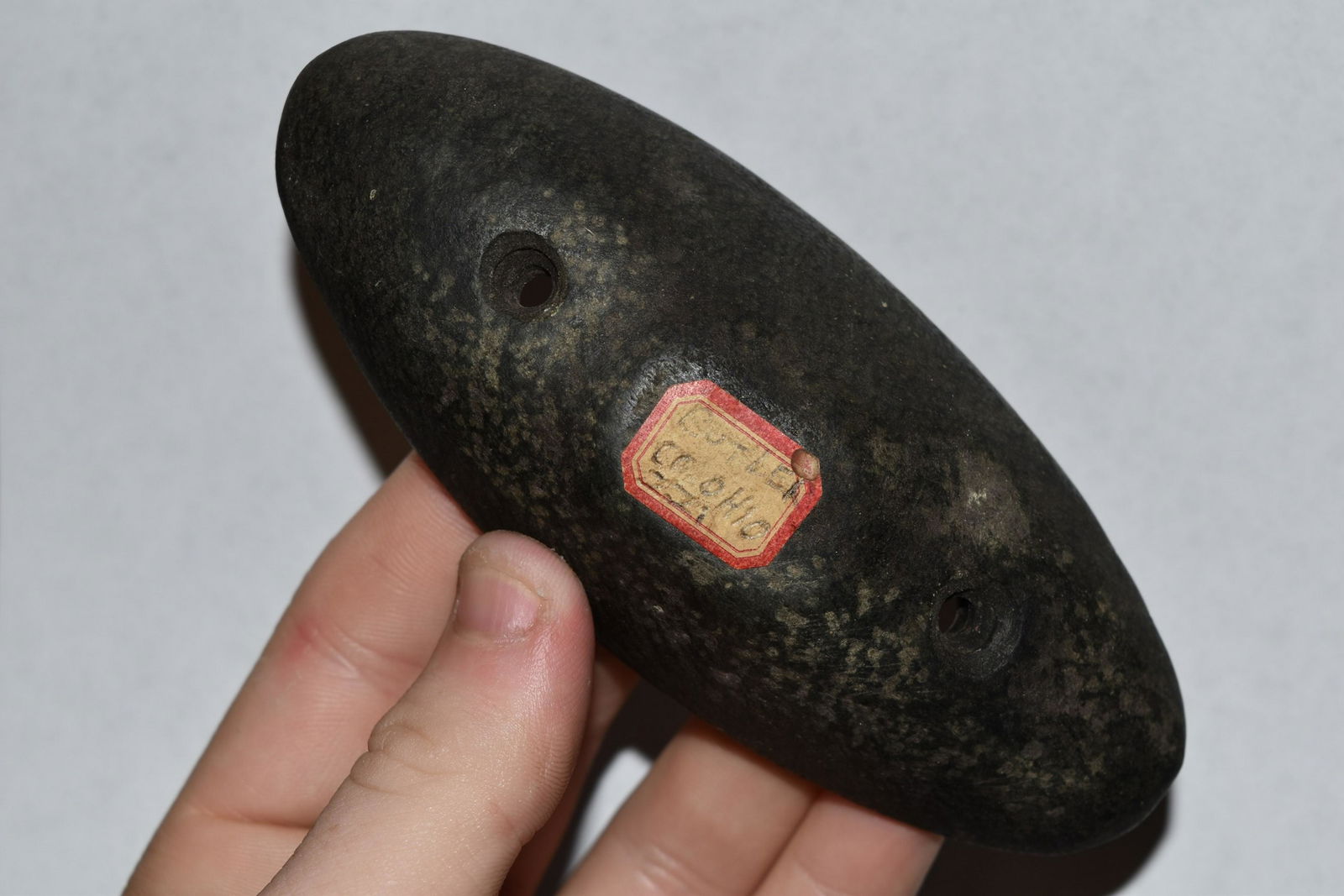 4 3/4" Reproduction Slate Gorget, (1 of 4)