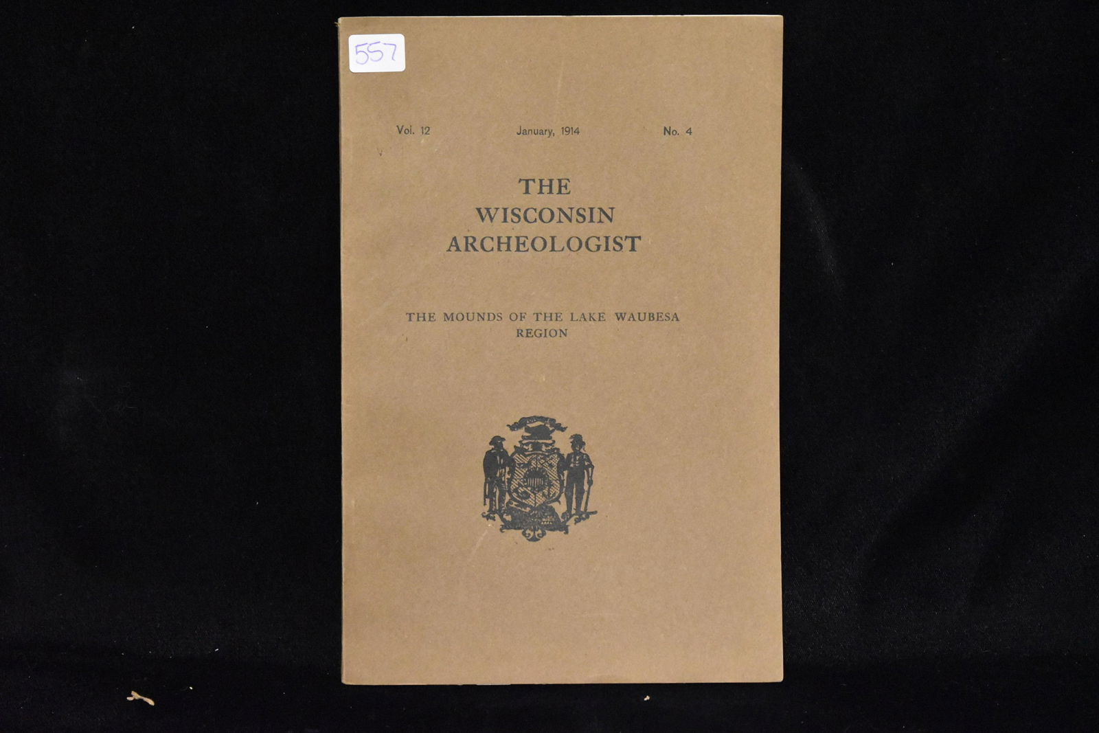 JAN 1914 Publication of The Wisconsin Archeologist, (1 of 1)