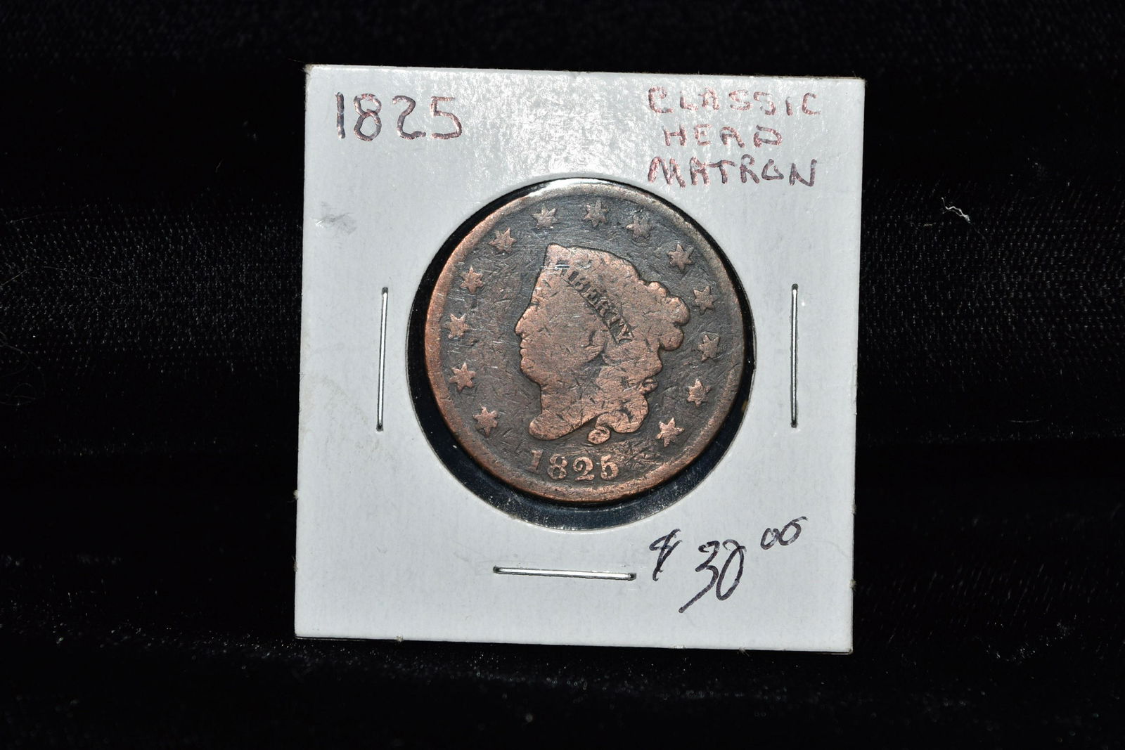 1825 Large Cent Coin (1 of 2)