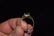 3 ct Aqua Marine & Diamond, 14k Gold Ring, Size 8 1/2 - 2