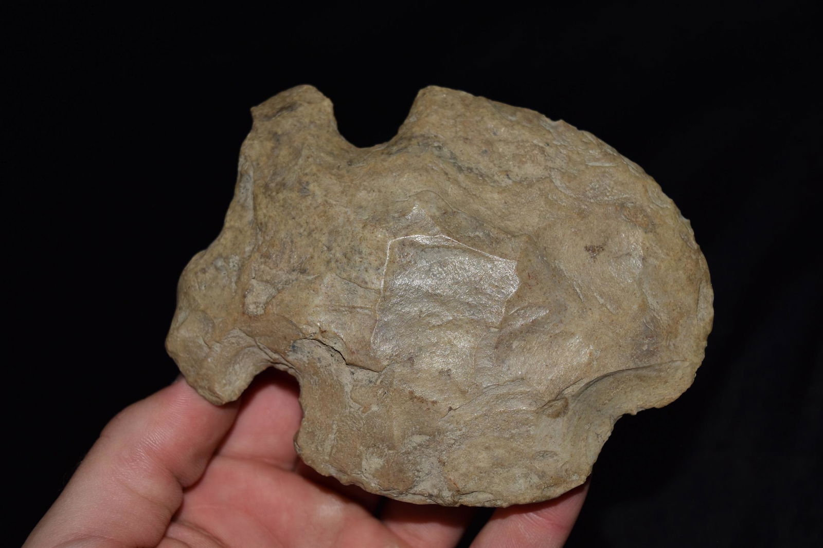 4 3/4" Notched Hoe, Mill Creek, Southern Illinois, Ex (1 of 7)