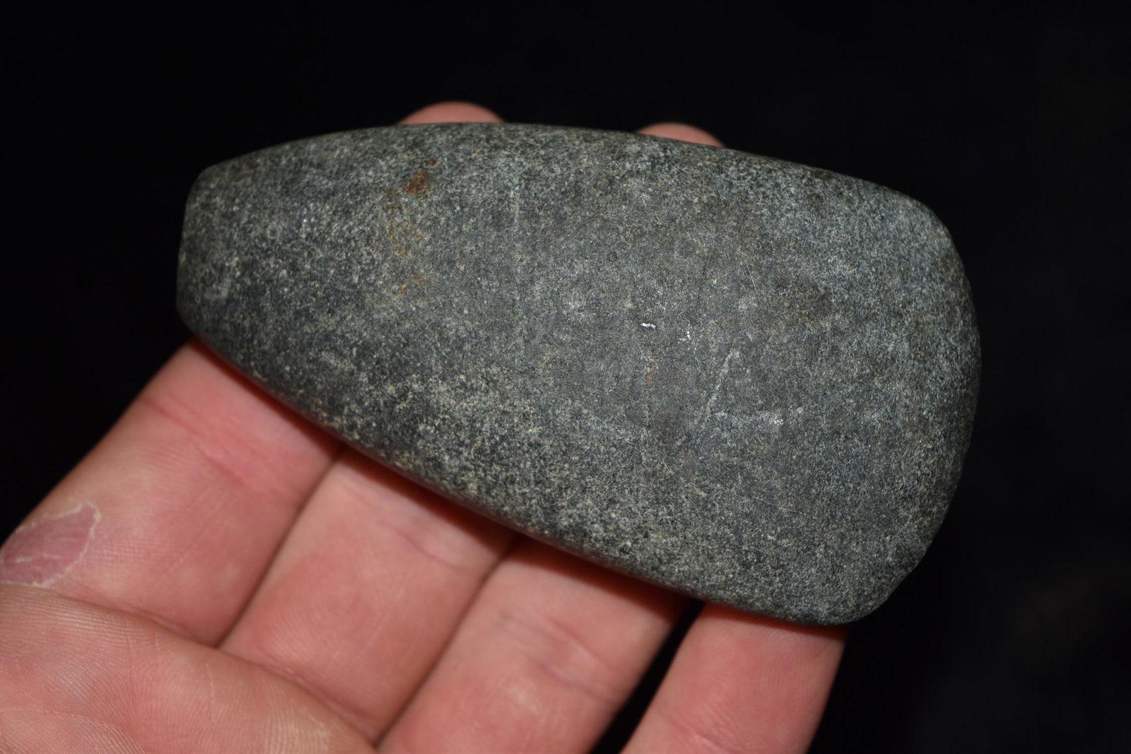 3 1/2" Taper Pole Celt, Great Finish, Missouri, Ex (1 of 6)