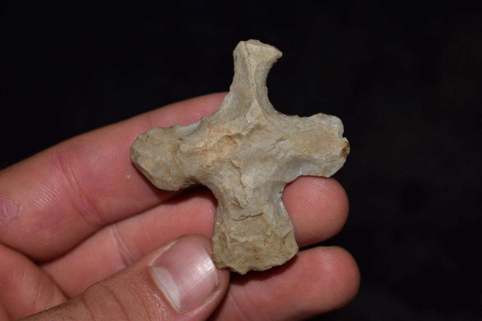 2" Bird Effigy, Flint, Stoddard Co Missouri (1 of 4)