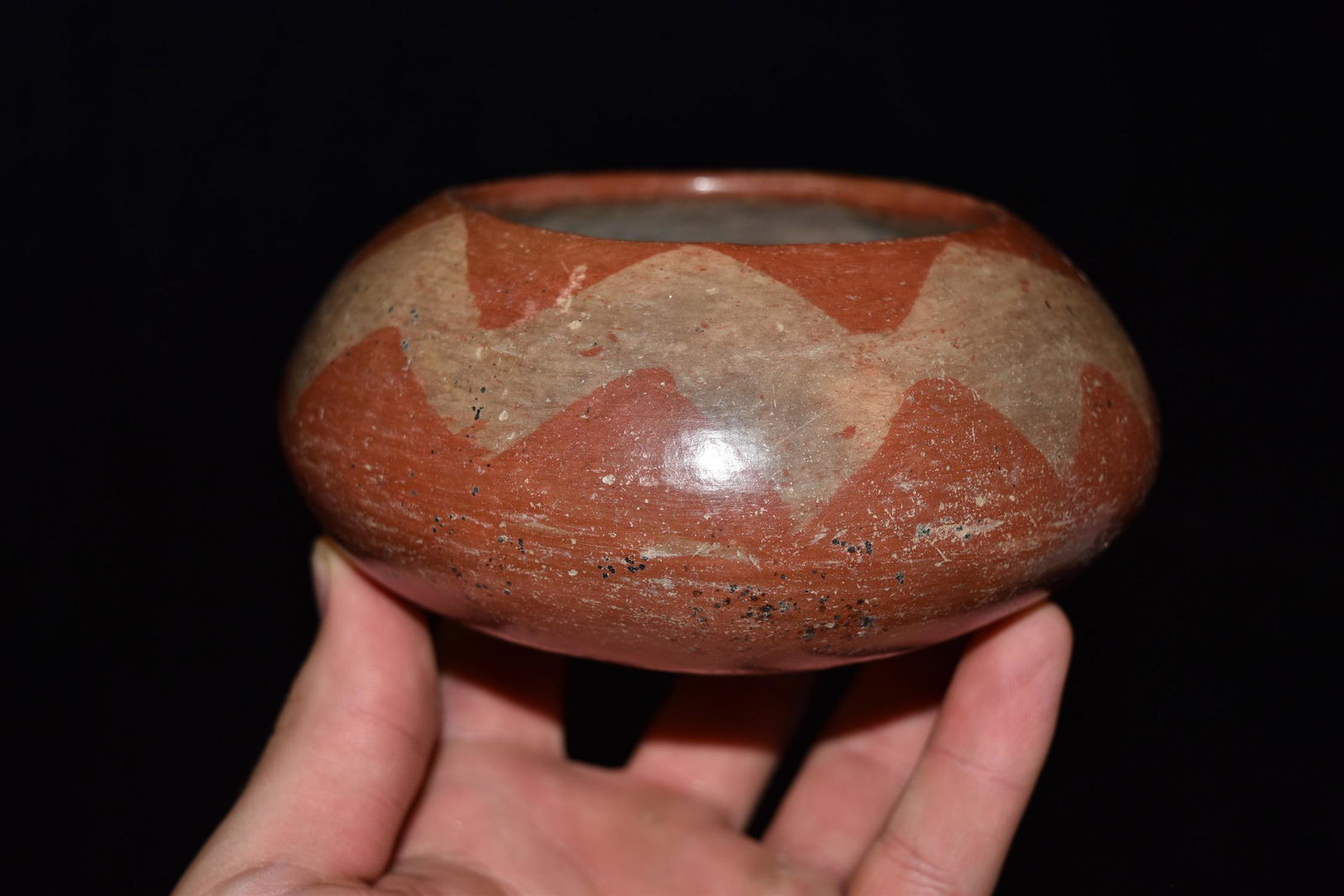 Pre Columbian Chupicuaro Bowl Bennett COA 5 1/2" (1 of 7)