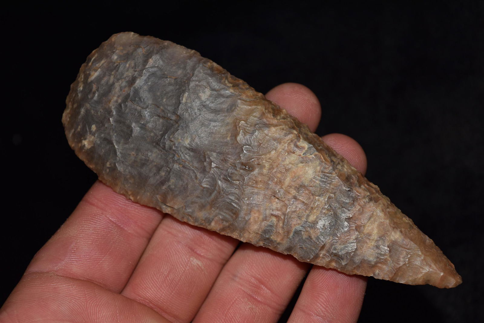 4 7/8" Cobbs Knife, Flint Ridge, Sandusky Co Ohio (1 of 7)