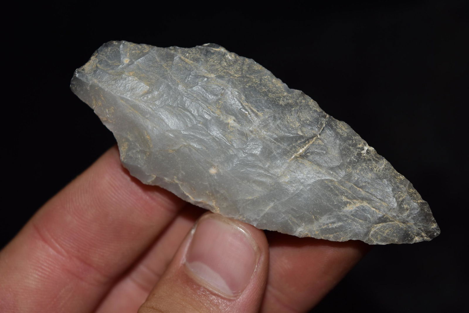 3 1/4" Novaculite Gary Central Missouri, Deconsessioned (1 of 7)