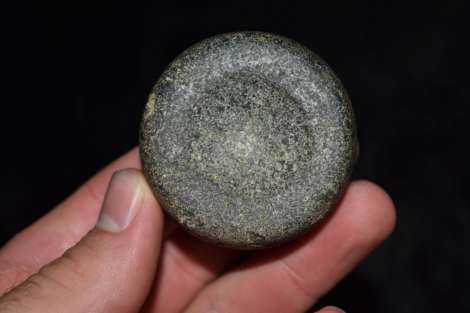 2" Granite Discoidal, St Claire Co IL (1 of 6)