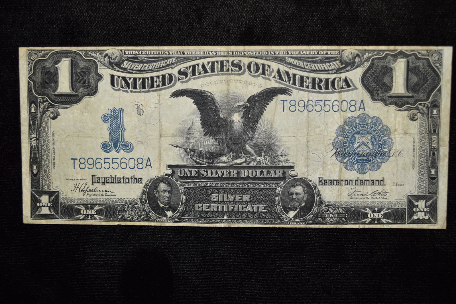$1 Silver Certificate, 1899 Paper Money (1 of 7)