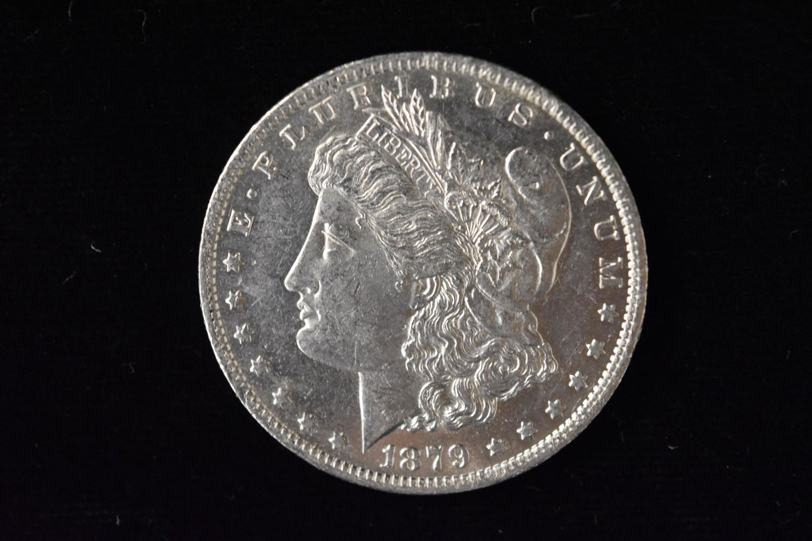 1879 High Grade Morgan Silver Dollar Grade By Picture. (1 of 3)