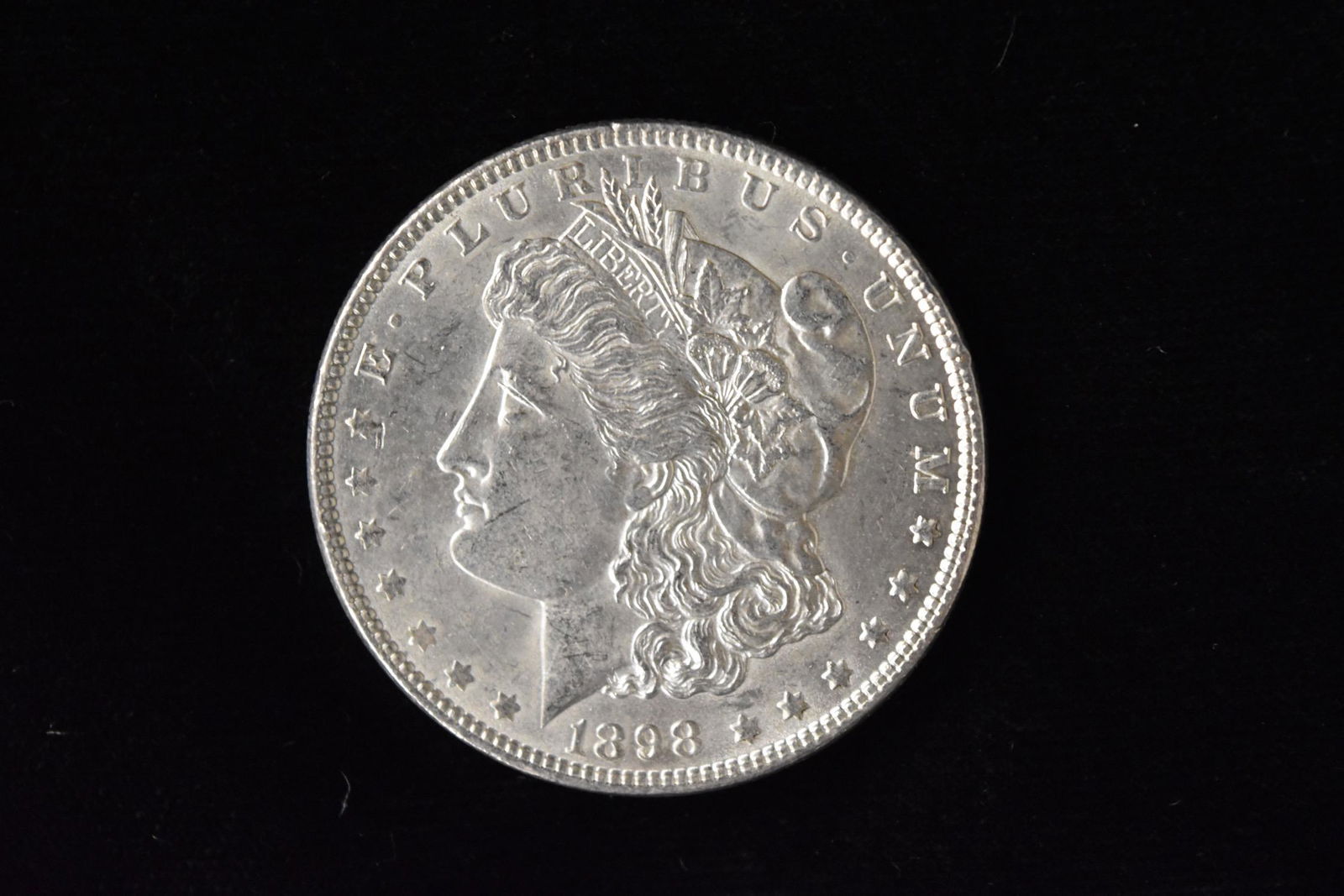 1898 High Grade Morgan Silver Dollar Grade By Picture. (1 of 3)
