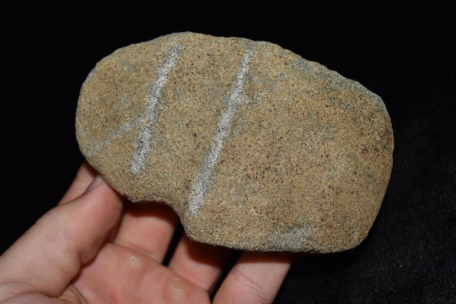 4 1/2" 3/4 Groove Axe, Henry Co, Iowa, Worn Holland, Ex (1 of 7)