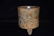 5" Tall Tri Leg Mayan Engraved Cup, Pre Columbian, Ex - 3