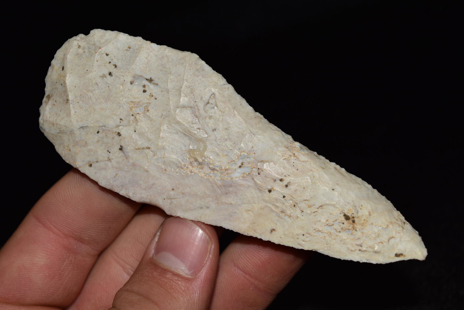 4 3/8" Cobbs, Beveled, Adams Co, Illinois, Herb Mangold (1 of 5)
