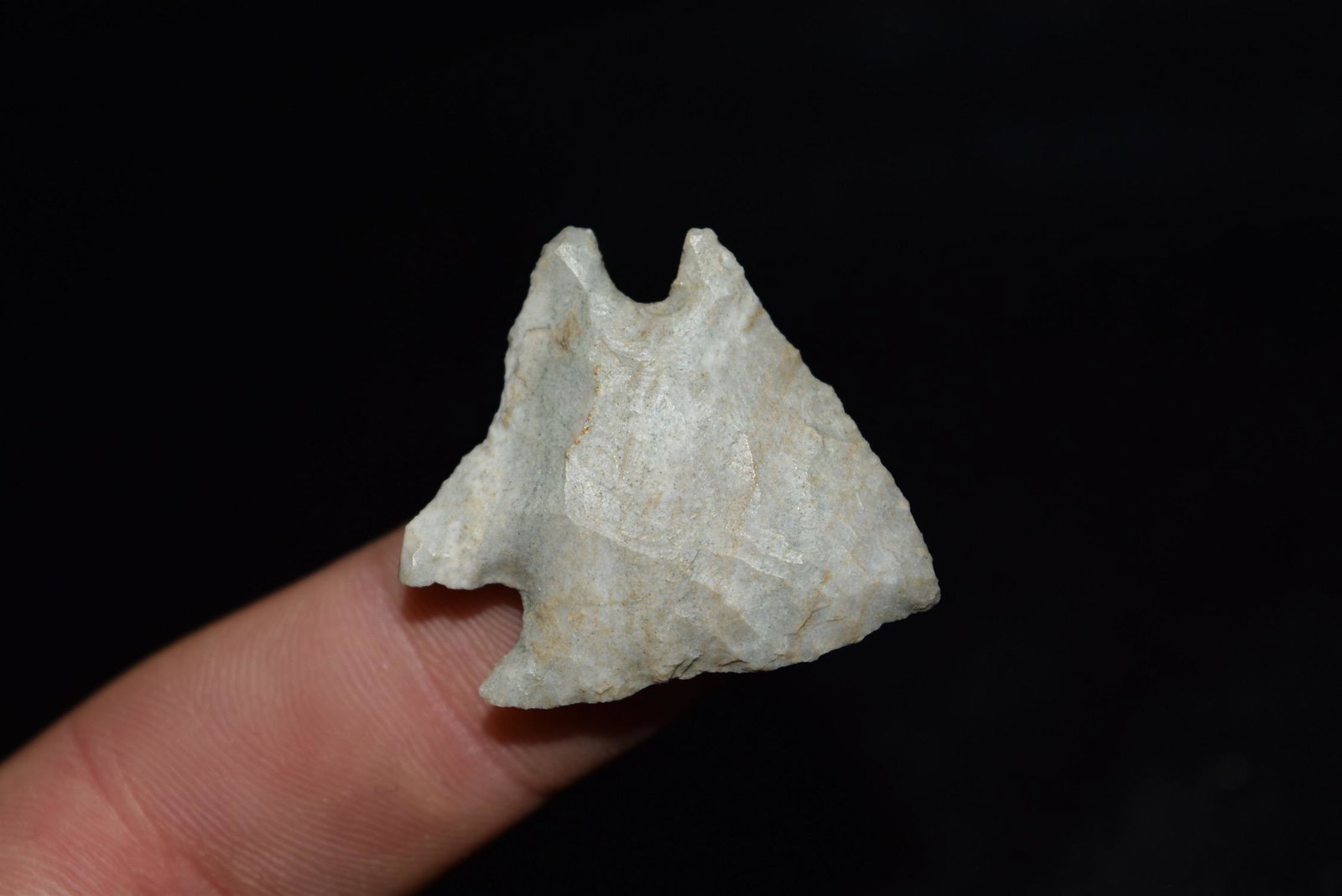 1 1/4" Indiana Green / Attica Chert Corner Notch, (1 of 4)