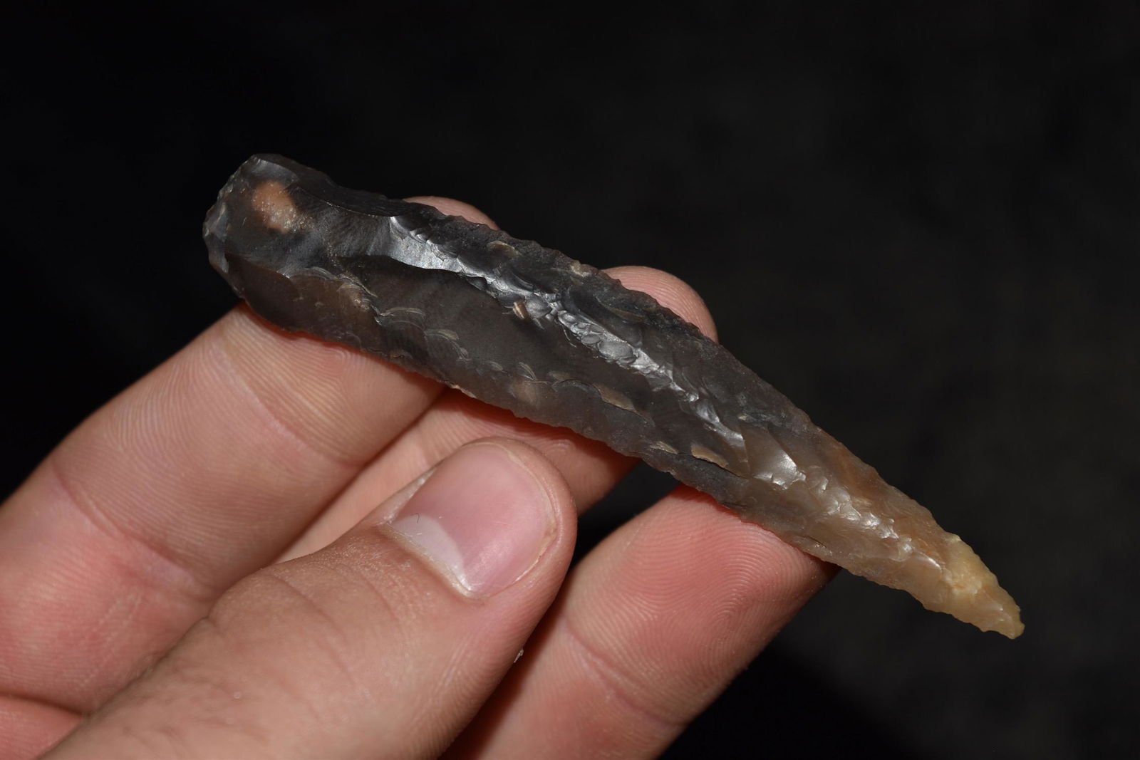 3 3/8" Uniface Neolithic North African Early Man Blade (1 of 5)
