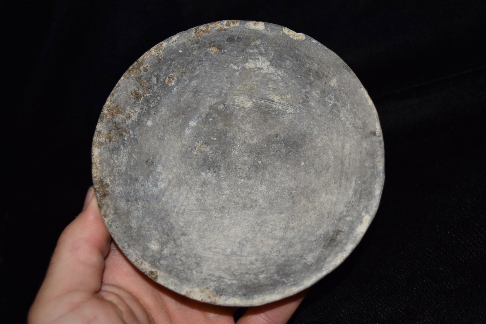 5 1/2" Pre Columbian Pottery Plate (1 of 5)