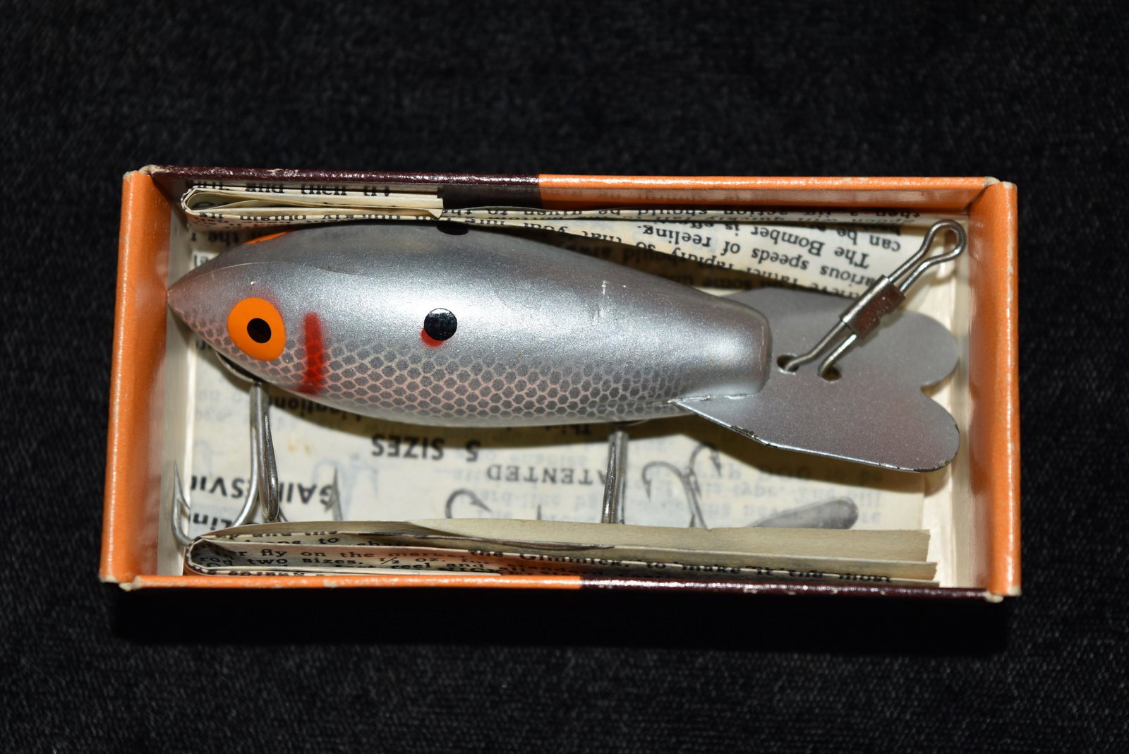 Bomber Bushwacker in Original Box, Stamped 5340,: Bomber Bushwacker in Original Box, Stamped 5340, Vintage Fishing Lure