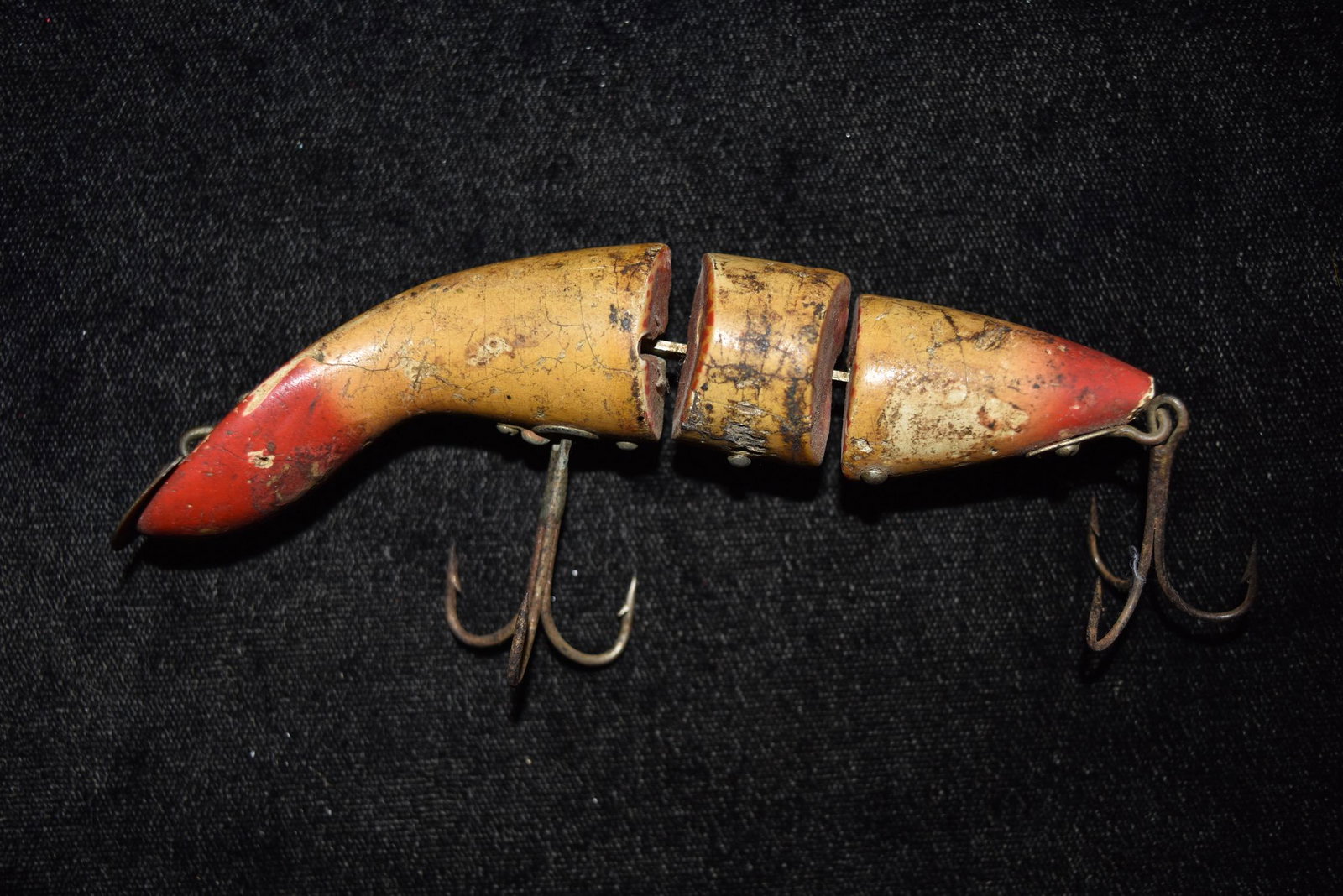 Heddon King Fisher Wood Vintage Fishing Lure: Heddon King Fisher Wood Vintage Fishing Lure