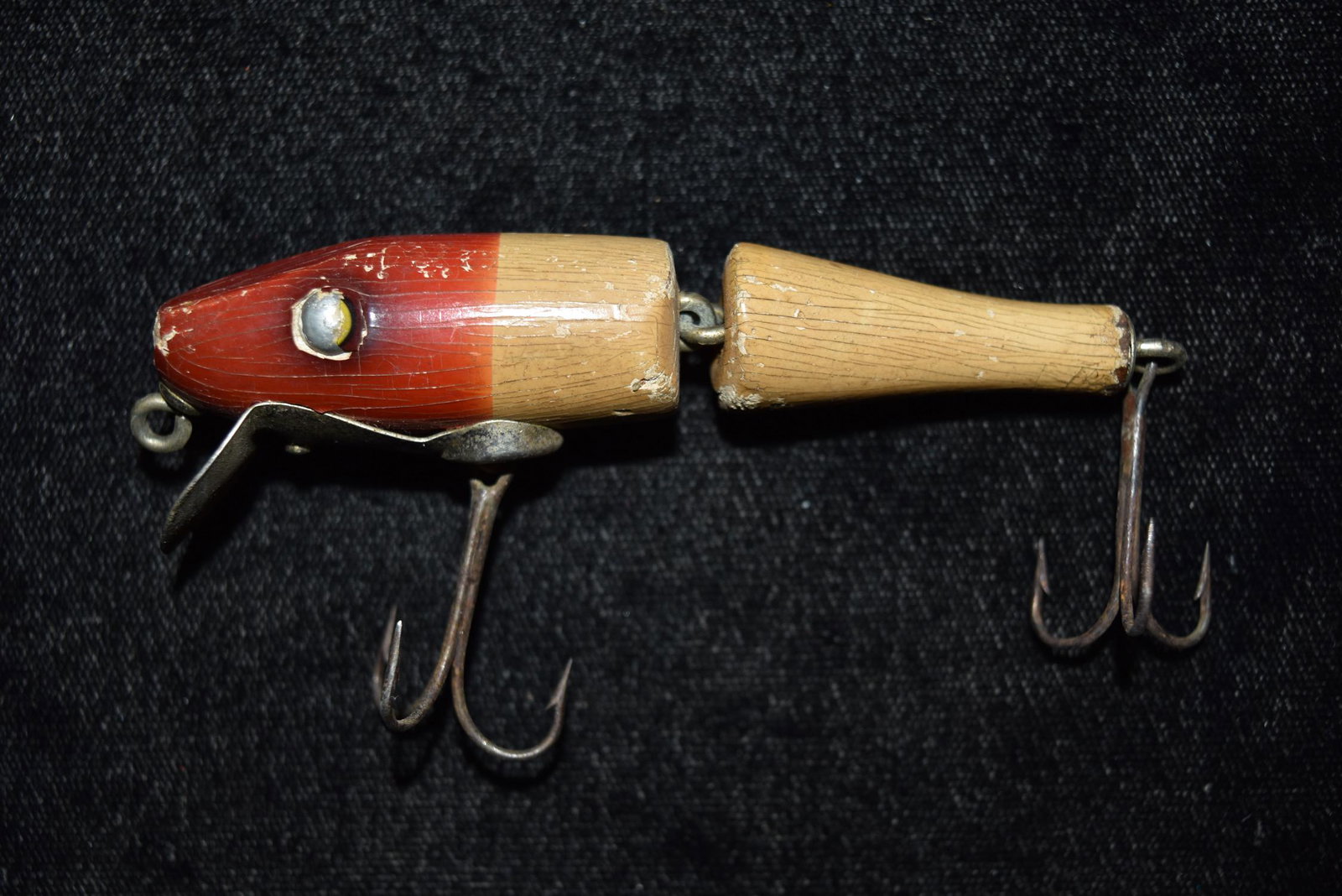 Paw Paw Wood Diver Vintage Fishing Lure: Paw Paw Wood Diver Vintage Fishing Lure
