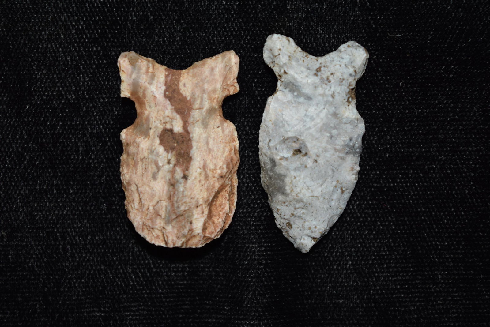 Lot of 2 Points, Robinson & Graham Cave, Bob Zimmerman: Lot of 2 Points, Robinson & Graham Cave, Bob Zimmerman Collection, St Joseph, Missouri