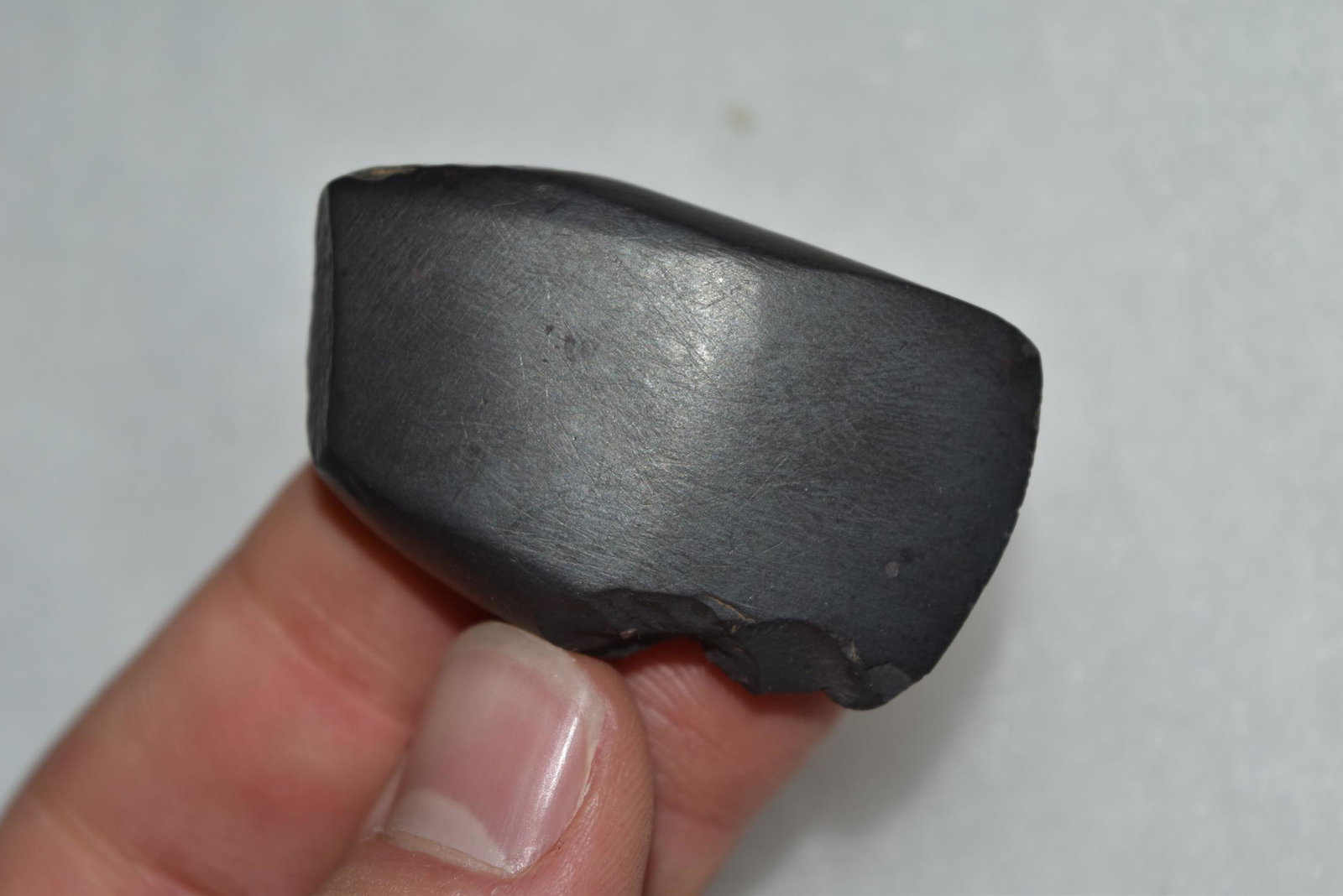 2" Hematite Celt, Warren Co, Missouri: 2" Hematite Celt, Warren Co, Missouri