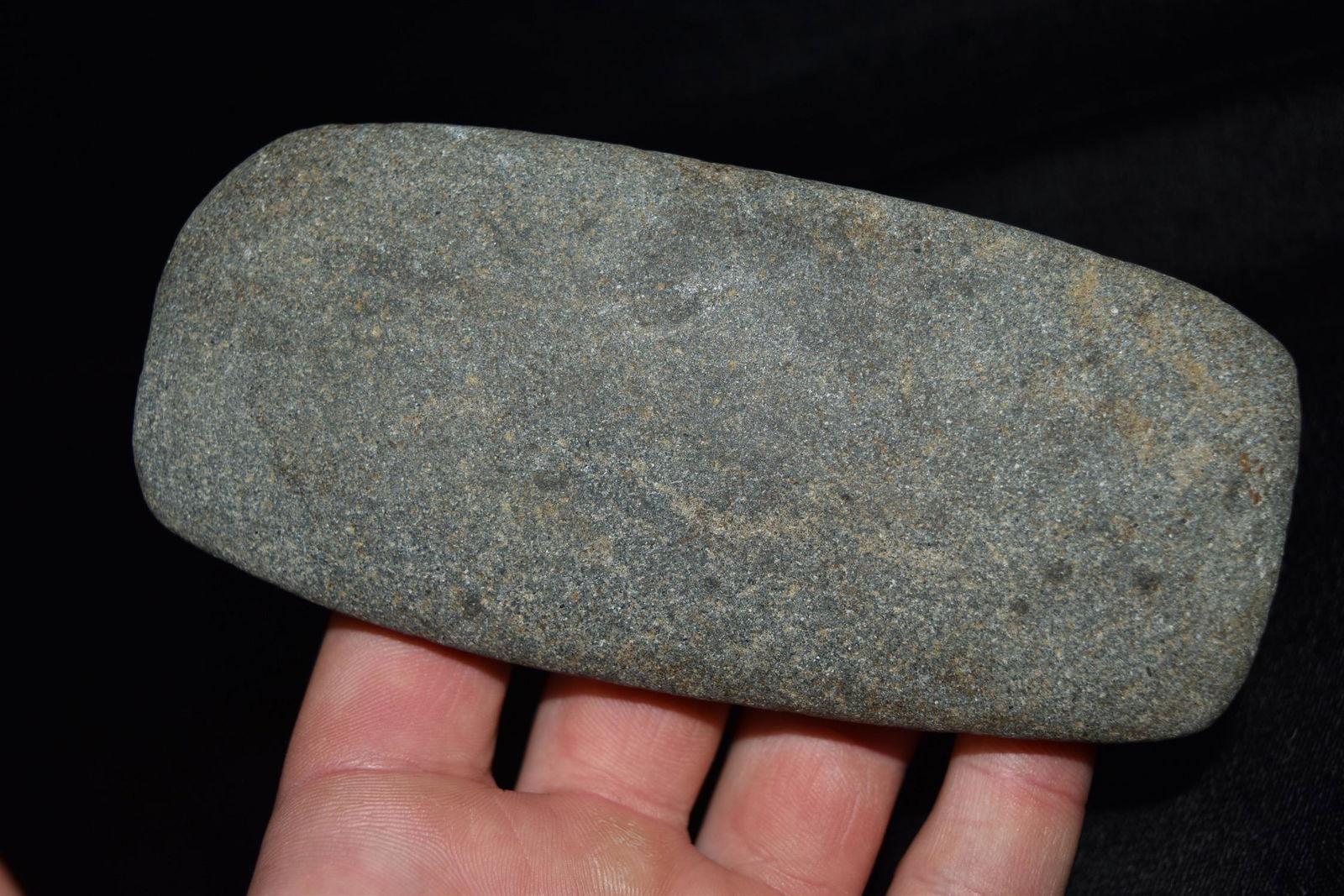 5 1/2" Gorget Preform, Undrilled, Warren Co, Missouri: 5 1/2" Gorget Preform, Undrilled, Warren Co, Missouri