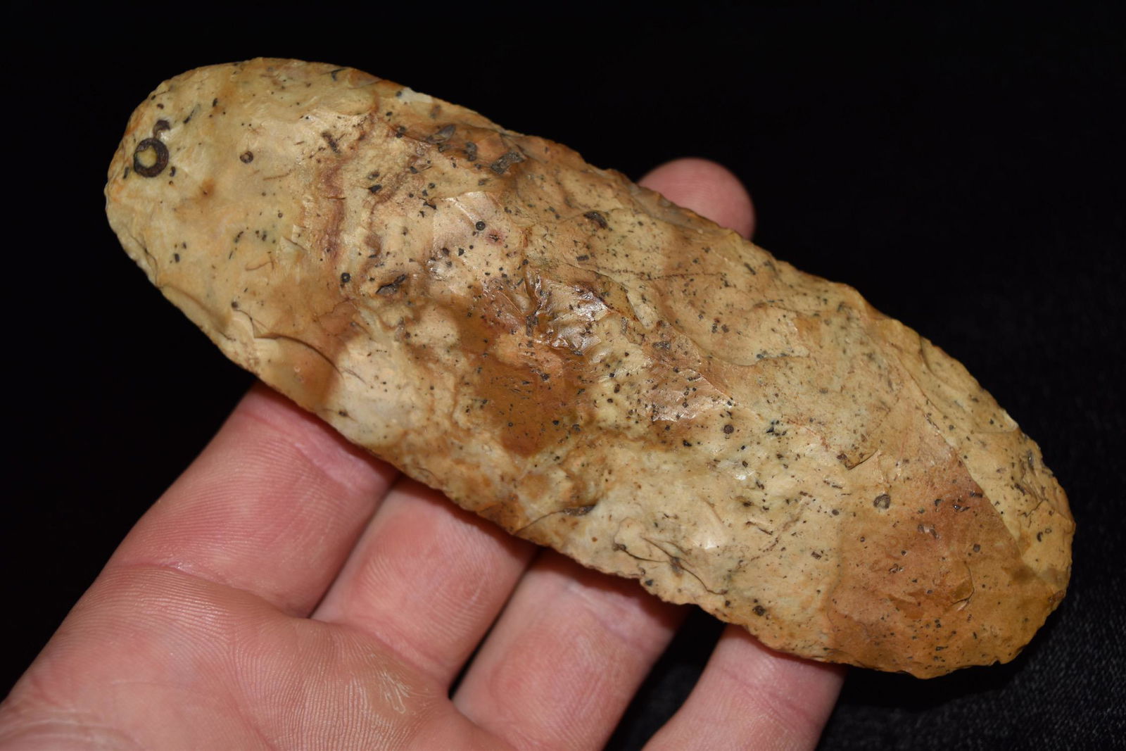 5 3/8" Hoe with Polish, Jersey Co, Illinois (1 of 6)