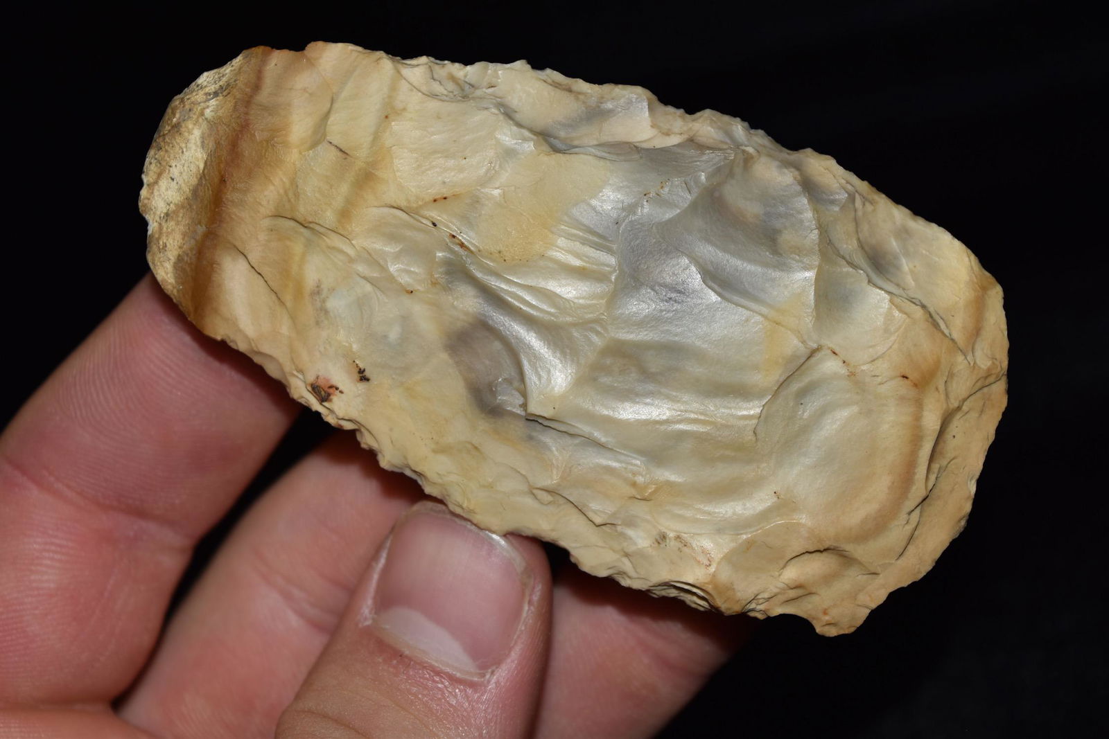 3 3/8" Adze, Nice Bullseye, St Genevieve, Missouri (1 of 5)