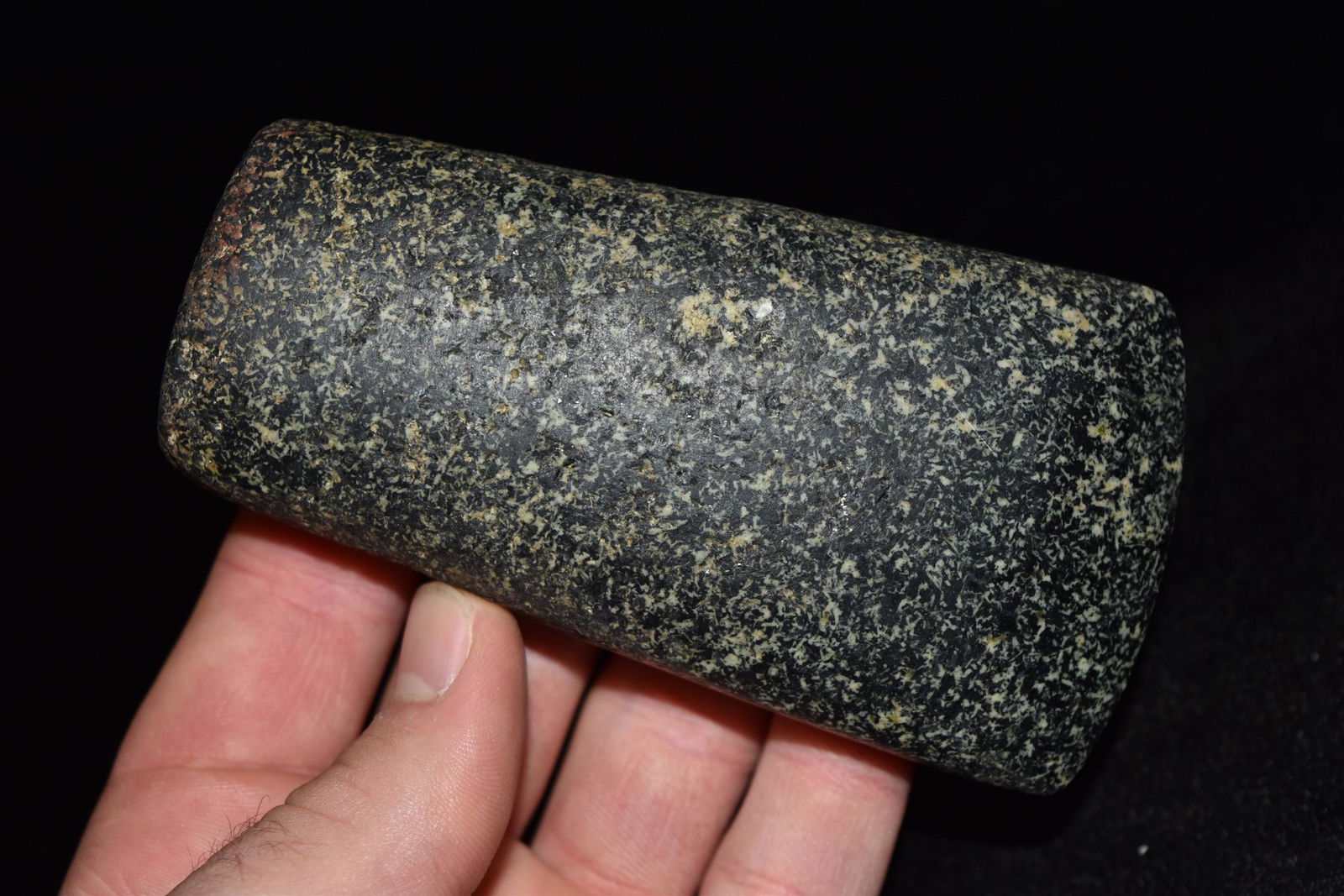 4 5/8" Celt, Made of Wiry Diorite, Greene Co, Illinois (1 of 6)