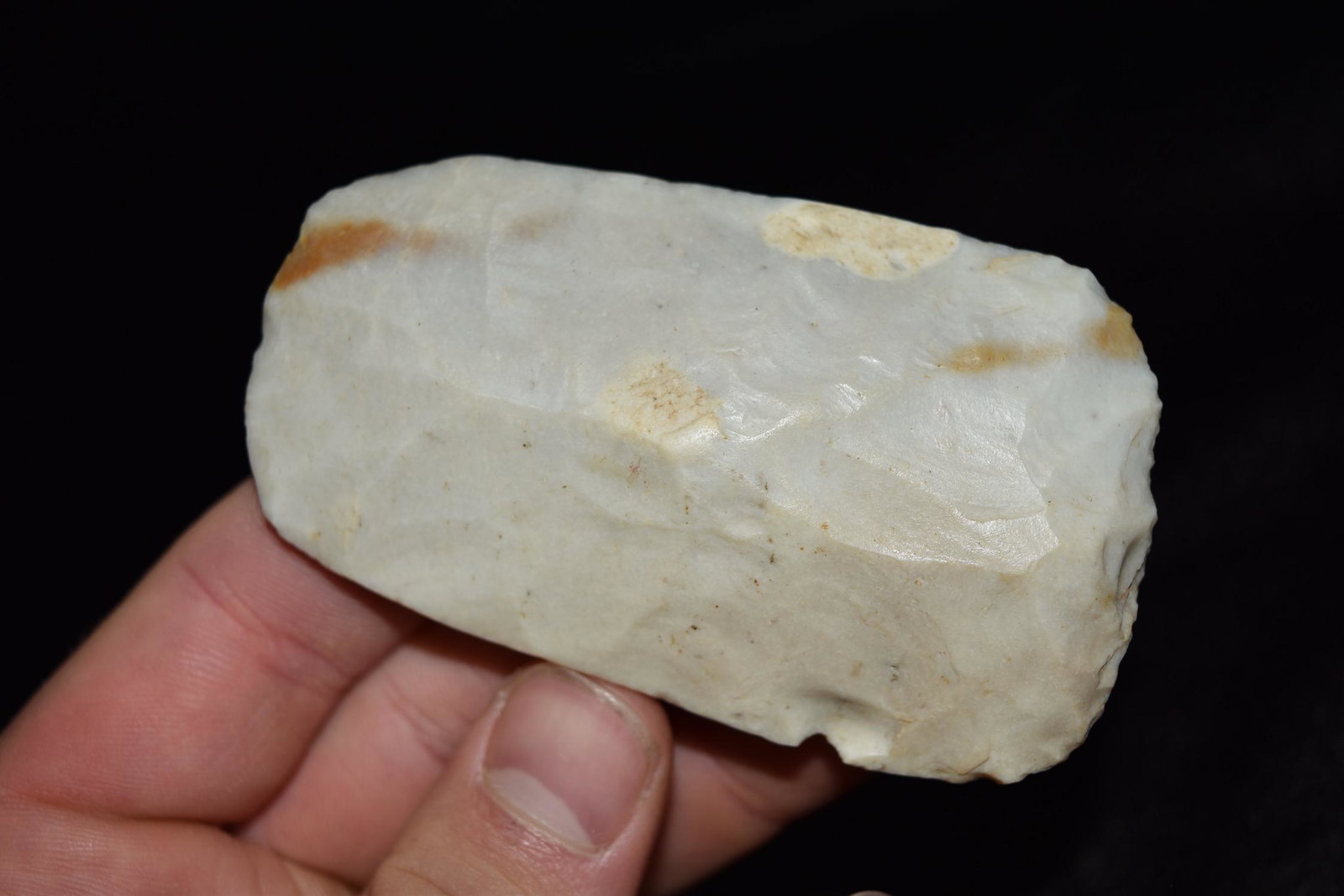 3 3/8" Polished Adze Made of Kaolin, Brown Co, Illinois (1 of 5)