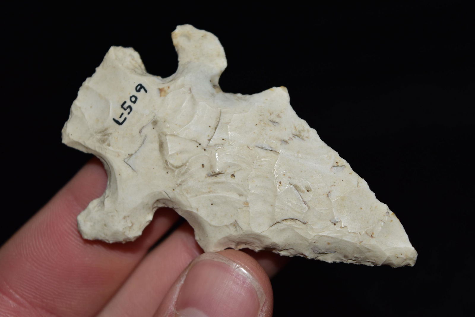 4 3/4" Eccentric Double Notched Afton Point, Ex Glenn (1 of 5)