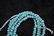 22" Strand of Blue Historic Trade Beads, - 2