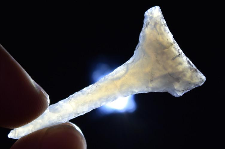 2" Translucent Drill, Ex Gary Van Dyke, South Dakota: 2" Translucent Drill, Ex Gary Van Dyke, South Dakota