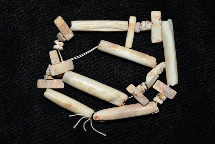 10 1/2" Strand of Shell Beads, Mexico (1 of 5)