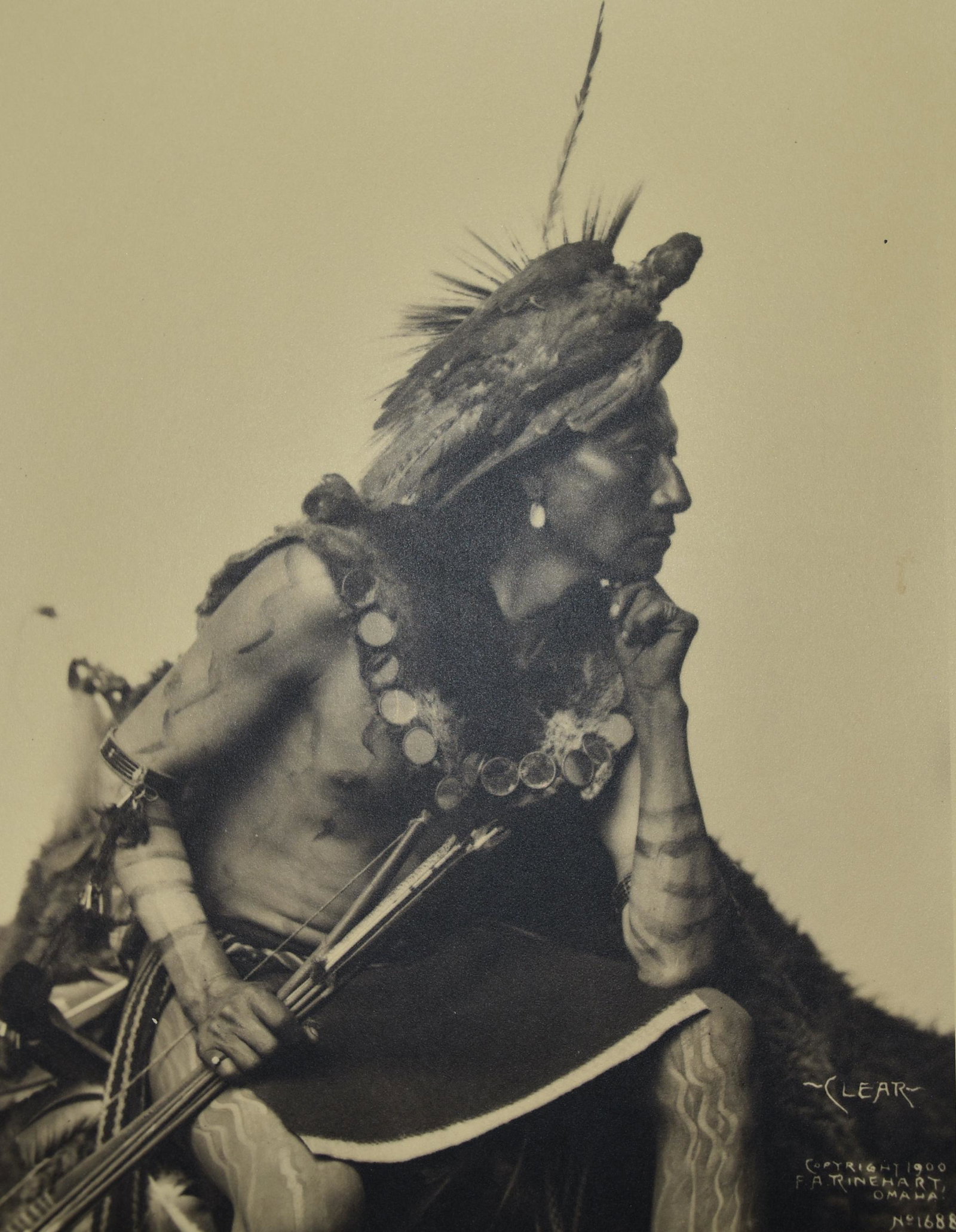 Clear, Lower Brule Sioux Photo Print, Late 1800s-Early (1 of 2)
