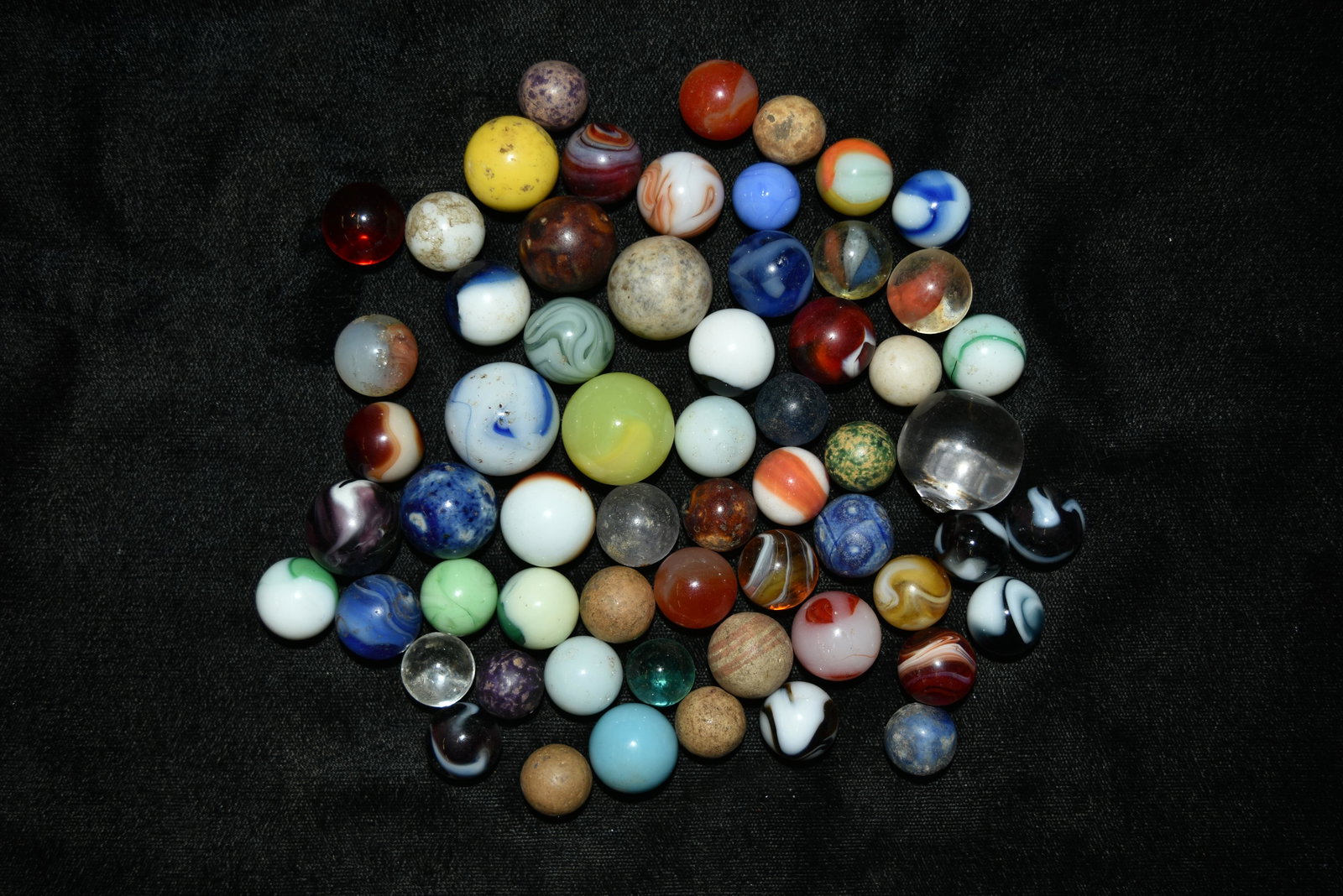 Collection of Vintage Marbles: Collection of Vintage Marbles