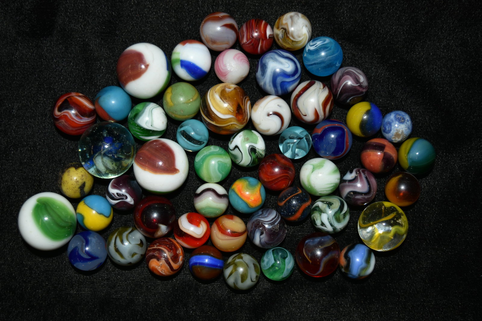 Collection of Vintage Marbles: Collection of Vintage Marbles