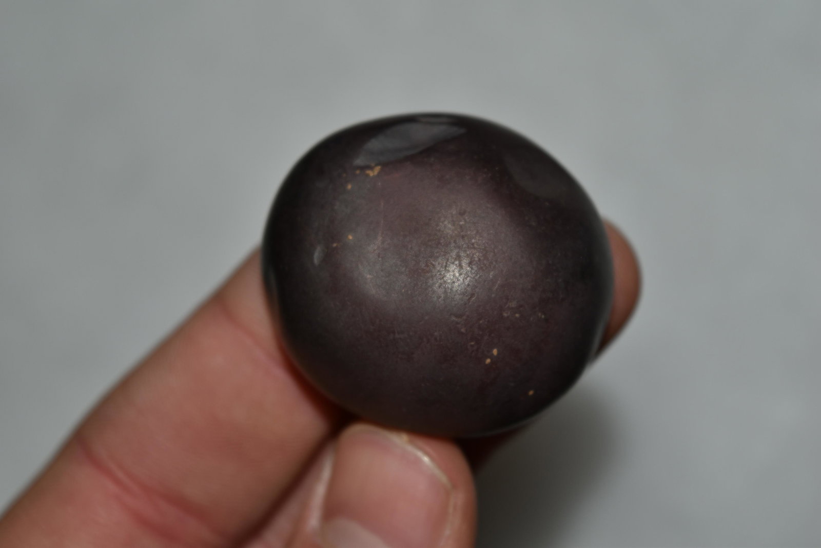 1 1/2" Hematite Cone, Central Missouri Ex Dr Nuckles: 1 1/2" Hematite Cone, Central Missouri Ex Dr Nuckles