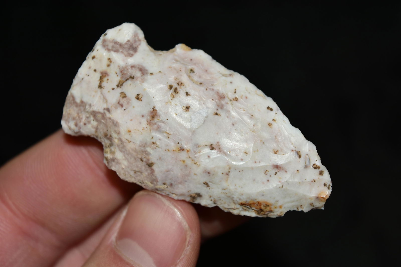 2 1/4" Dovetail Point, Jersey Co, Illinois: 2 1/4" Dovetail Point, Jersey Co, Illinois